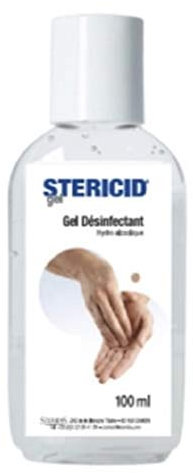 CAD FRANCE Gel hydroalcoolique désinfectant STERICID - 100 ML