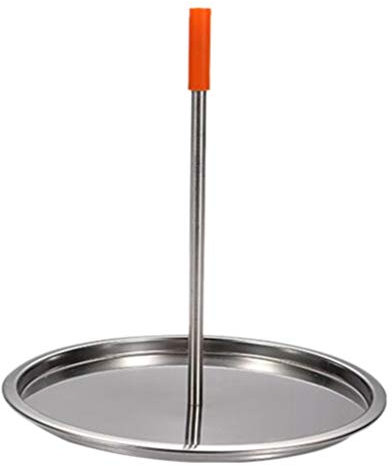 HEMOTON Support De Poulet En Acier Inoxydable Pour Barbecue Rôtissoire Ergonomique Pour Poulet Rôti Dinde Et Viande Idéal Pour Camping Et Pique-