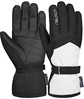 Reusch Moni R-TEX XT warme, wasserdichte, Winddichte und atmungsaktive Winterhandschuhe Fingerhandschuhe Sporthandschuhe Skihandschuhe Damen für ungehinderte Bewegungsfreiheit