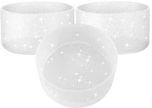 Ruyshu Lot de 3 bottes en silicone pour Stanley Cup H2.0 1 134 g, Stanley IceFlow 880,5 g et HydroFlask de 340,2 à 710,4 g, réduisent le bruit, les rayures, manchon inférieur de bouteille d'eau pour