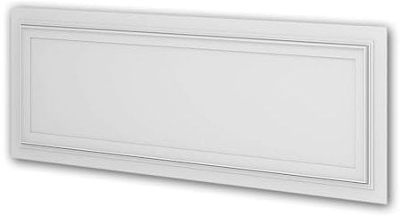 PRO[f]home® - 1 x 3D Wall Panel 159819 Profhome 150 cm x 2 cm x 50 cm White Rigid Polyurethane Foam pre-Primed Lightweight Sturdy dimensionally Stable