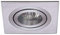 Wonderlamp W-E000110 Spot encastré carré, Aluminium, GU10, Pack 10