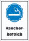 Raucherbereich Aufkleber A4 (210x297mm)