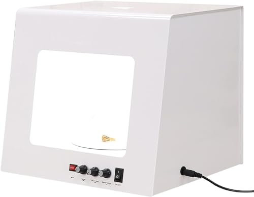 Caja de luz eléctrica for fotografía de joyería de oro y plata, caja de luz eléctrica for fotografía, caja de luz for fotografía de estudio fotográfico, caja de luz giratoria regulable for joyería, fo