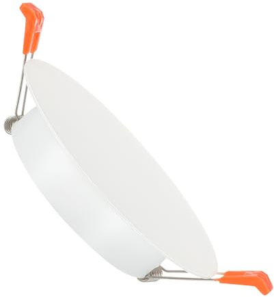 PATIKIL 120mm / 4.7 Diameter Metal Ceiling Hole Cover Plate, Downlight Hole Trim Wall Mount Decorative Cap Access Panel for 3.6-4.2inch Round Ceiling and Wall Openings, Matte White