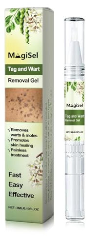 Wart Care Pen, Per Rimozione Verruche,2 in 1 Rimozione verruche con ingredienti naturali Penna per la cura delle con olio dell'albero del tè, Penne Per Rimozione Verruche la rimozione di lentiggini