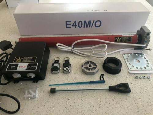 Garage Door Roller Shutter Tube Motor. 40nm Power 70mm oct SWS with Remote KIT