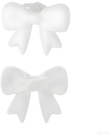 Introti Accesorio de silicona para auriculares, amplia compatibilidad, con lazos, accesorios de fijación para auriculares, exquisitos auriculares para juegos, decoración adecuada para varios