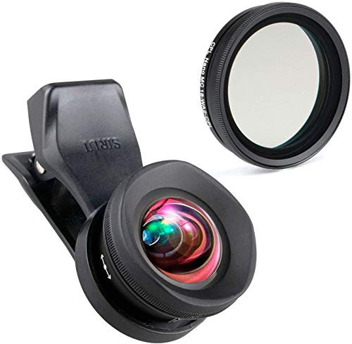 SIRUI 18-WA2+18-WA2-CPL - Objetivo Gran Angular (18 mm, con Filtro polarizador para Smartphones)