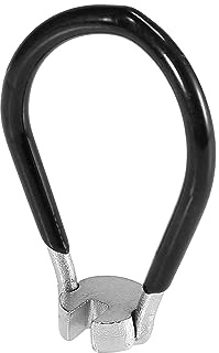 X AUTOHAUX 3.7mm Black Bicycle Wheel Spoke Wrench Bike Spanner Repair Tool
