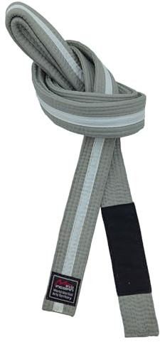 Ceintures de jiu-jitsu brésilien pour jeunes de moins de 16 ans, largeur 4 cm, pour enfants, blanc, gris, jaune, orange, vert