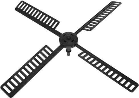 Yardwe Mulino a vento da giardino, 1 set di ventole di ricambio in plastica per giardino, cortile, mulino a vento, foglie, ornamenti, accessori per mulino a vento