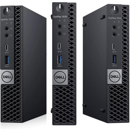 Dell Optiplex 7070 Micro Mini Tiny PC Computer USFF i5-9500T Wi-Fi Bluetooth Windows 11 Pro (16GB - 512GB SSD)