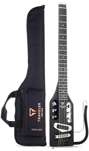 Traveler Guitar Ultra-Light Electric Guitar, Matte Black (ULE BKM)