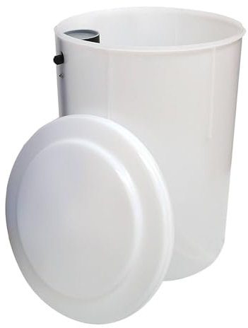 Serbatoio Del Sale 200 Litri Completo Di Attacco Da 3/8 Per Addolcitore Acqua O Deferrizzatore