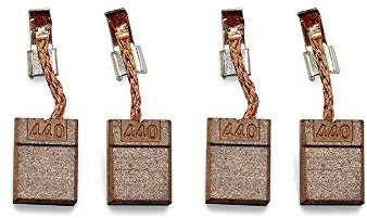 Accessori per Trapano Elettrico Makita CB-440, 4 pezzi Spazzola per Carbone Motore, Compatibile con Makita CB-440 18V 14.4V CB-448 CB-436 BDF442 BDF446