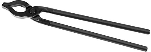 Blacksmiths' Tong Hammer 0004930-300 Wolf's Jaw 300mm /11.81 inches For Holding Hot Steel Firmly (Black)