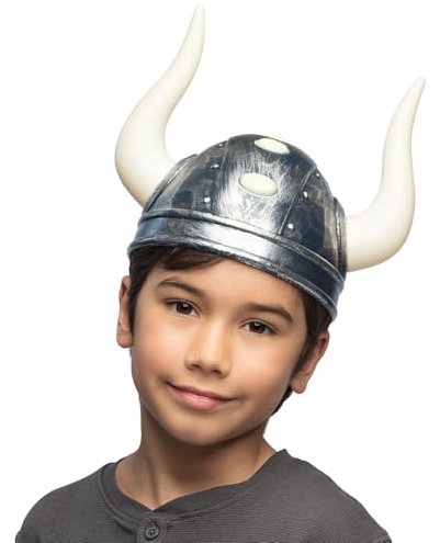 Boland - Casque Viking pour enfants, couvre-chef, accessoire pour déguisements, carnaval ou fête à thème