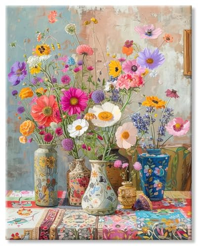 Jigsaw Puzzles for Adults 1000 Vase, 1000 Piece Jigsaw Puzzles for Adults 27.56 X 19.69 Inch Educational Game Decompression Jigsaw Puzzle Suitable for Wall Decoration and Gifts