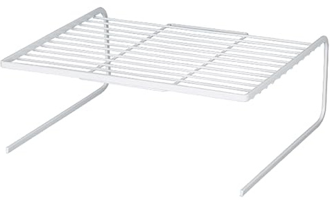 tapa encimera gas Estantería metálica apilable con aislamiento, placa perforada para encimera de gas, ideal para cocinas, dormitorios, armarios y salas de estar(28x22.5x10cm/11x8.9x3.9in)