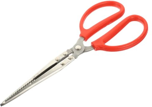 BAZEITFLOW Pinza in Metallo per Pesca Crostacei Morsetto Antiscivolo per Granchi Aragoste e Anguille Strumento Multifunzionale per Esterno con Impugnatura Protettiva Ergonomica