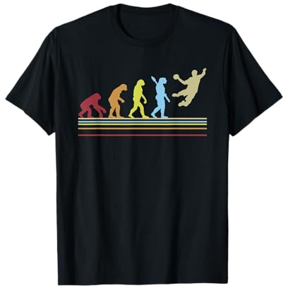 Cadeau Sport De Handball L'Evolution du Handball T-Shirt