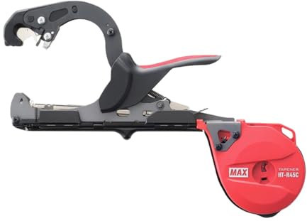 MAX HT-R45C Bindezange | Pflanzenbindezange für Wein, Tomaten, Himbeeren, Kiwis | Profiwerkzeug für den Wein- und Gartenbau