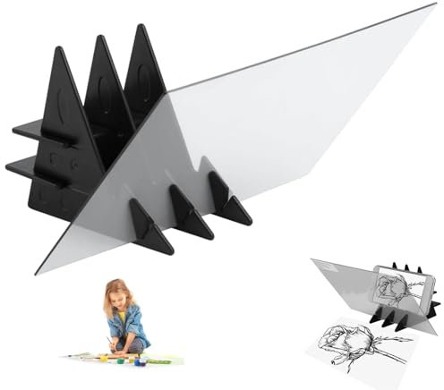 Optisches Reflexion Zeichenbrett Skizze Zeichenbrett Zeichenbrett Optisch Zeichnen Optisches Bild Zeichenbrett Für Handy Tablet 13,5x20cm Tragbares Zeichenhilfe Für Anfänger Erwachsene Künstler