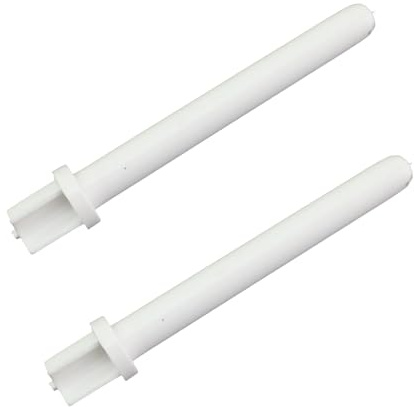 Caishun 2PCS White Plastic Bobbin Needles 2.49 Inch Multifunctional Sewing Equipment Accessories Spool Holder Auxiliary Line Pin Fixing