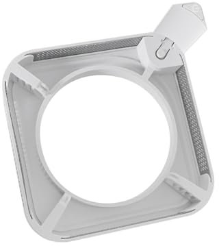 Soporte de refrigeración de escritorio para 2024 con botón de encendido elevado y flujos de aire mejorados para espacios de trabajo ordenados y funcionales, botón de encendido integrado