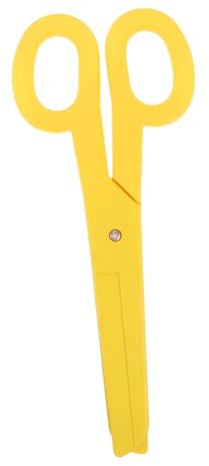 ERINGOGO Ciseaux Géants Accessoire Réaliste et Ludique en Plastique Jaune pour Garçon et Filles pour Spectacles et Fêtes d'anniversaire