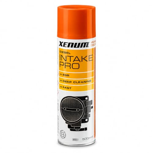 Xenum Intake Pro Diesel 500 ml – Limpiador Sistema de Admisión Diésel, Limpia EGR, Válvula de Mariposa y Conductos, Acción Rápida, Reduce Humo Negro y Mejora Rendimiento