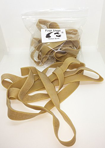 Extra Long & Wide 8 First Steps ® Rubber Elastic Bands Heavy Duty 200mm x 16mm No.108 (5)