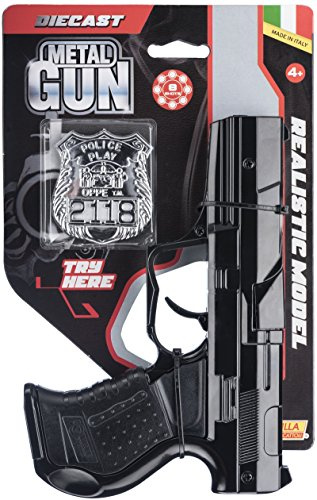 Villa Giocattoli 61240 - Pistola in Metallo Squadra Speciale Try Me
