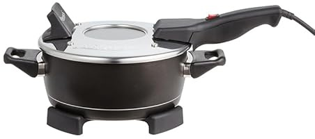 Standard Remoska Electric Table Top Cooker with Glass Lid 2L