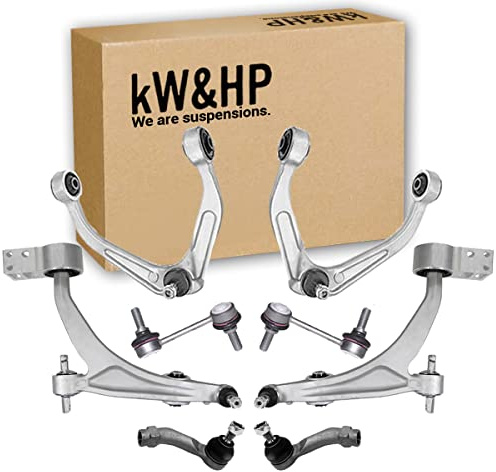 KIT BRACCI BRACCETTI OSCILLANTI SOSPENSIONE ANTERIORE CON BIELLETTE E TESTINE PER 159/159 SPORTWAGON, 8 PEZZI (BRA812KW)