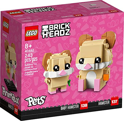 LEGO BrickHeadz Baby Hamster and Hamster Set 40482