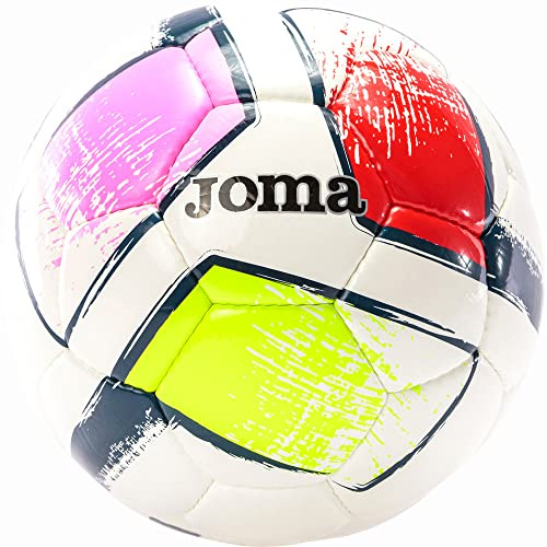 Joma 8424309612931 Pallone da Calcio, Unisex, Giallo, Bianco/Multicolore, Standard