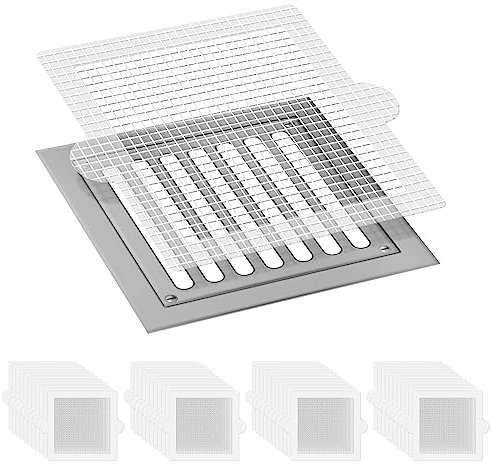 AMFUN Filtro di Scarico a Pavimento Usa e Getta, 40 Pezzi Filtro Raccogli Capelli per Doccia, Protezione per Lo Scarico del Pavimento, Adesivi per Scarico Doccia per Cucina, Vasca, Bagno