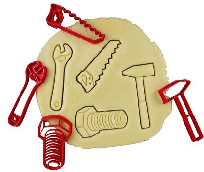 DIY Pattern Cookie Cutters (Pack of 4)