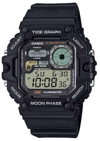 Casio Watch WS-1700H-1AVEF, Nero