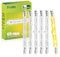 Fondiiz Ampoule Halogene R7s 118mm, 200W 3600LM R7S Ampoules Halogènes, 2800K Blanc Chaud Dimmable R7S J118 Halogènes Linéaires, R7S Halogenstab Halogène Crayon pour Lampadaire Exterieur (6 PCs)