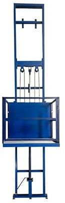 montacargas Ascensor de carga hidráulico eléctrico for fábrica, plataforma elevadora doméstica sencilla plataforma de elevación