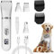 Hundeschermaschine,4 in 1 Leise Tierhaarschneidemaschine,Profi Schermaschine Hund Katze mit LED-Anzeige,Wiederaufladbar Schermaschine Hund set für Hunde Katzen Pfoten, Augen, Ohren, Gesicht, Körper