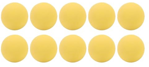 Jiawu Lacrosse-Massageball, Lacrosse-Ball-Set, PVC, Weich, Vielseitig, Elastisch Zum Üben (10PCS)