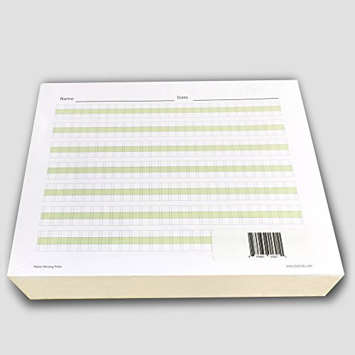Channie's Practice Handwriting & Printing Paper Workbook, One Page A Day, 500 Pages Front & Back, 250 Sheets, Grades 1-3, Size 8.5” x 11” Summer School, Summer Bridge