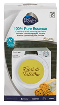 CARE + PROTECT Fiori Di Talco Laundry Perfume In-Wash Scent Booster, Long Lasting Active Formula, 400ml for up to 80 washes