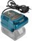 Ladegerät Ersatz für Bosch Professional 18V System Akku, Tragbares Mini Schnellladegerät mit LED Anzeige für Bosch 18 Volt GBA Batterie BAT609 BAT610G BAT618G BAT619 BAT621 (für Bosch GBA)