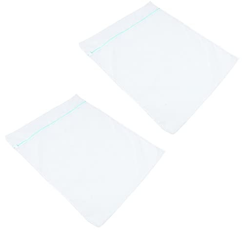 MAGICLULU 2St Quilt-Waschtasche Wäschesäcke Waschsäcke aus Netzstoff Maschine Reisewäschesäcke Taschen leinenbettwaesche постельное белье Wäschesack Mesh Mesh-Wäschesack Polyester Weiß