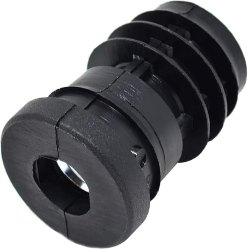 Design61 4 x gängproppar justerbar plugg för runda rör med inlagd metallmutter Ø 28 mm 1–1,5 mm med inre M8